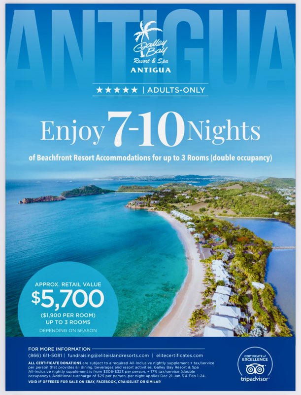GALLEY BAY RESORT & SPA - ANTIGUA